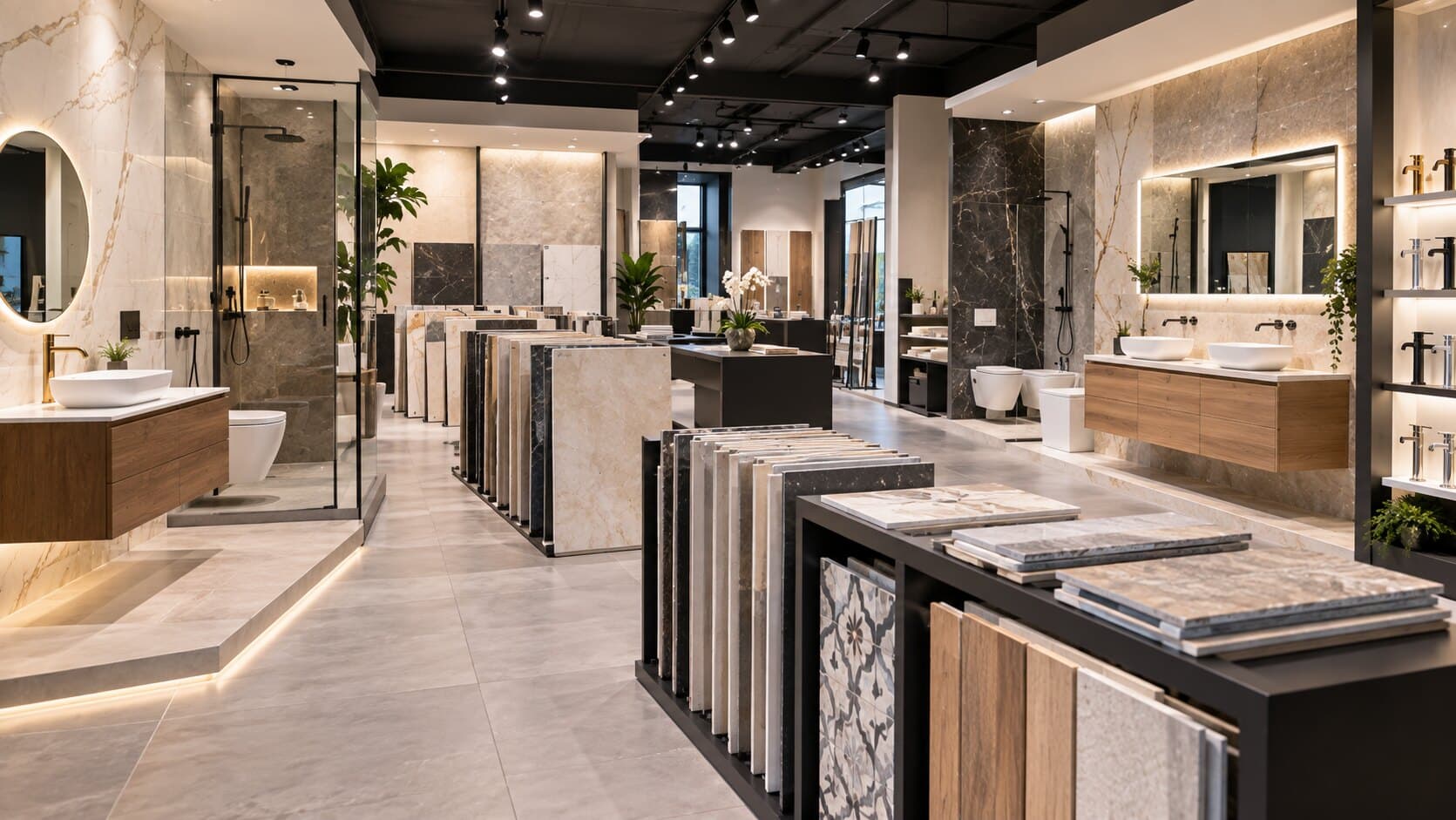 Showroom & choix des matériaux — Dani Groupe
